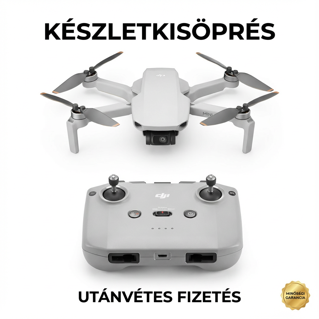 DJl Mini prémium drón 4K kamerával és távirányítóval