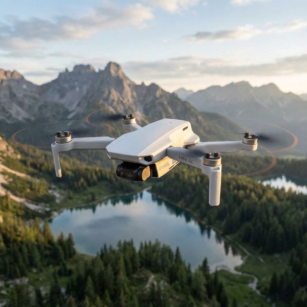 DJl Mini prémium drón 4K kamerával és távirányítóval